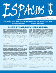Espacios abril 2009